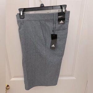 Adidas Men’s Heather Woven Shorts - Stretch Fit - Never Worn - 36 Waist